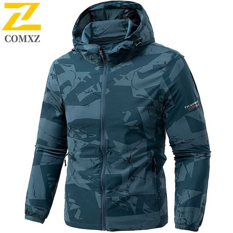 Summer Mens Sports Sun Protection Clothing Casual Gym Breathable UV Protection Skin Coat Fishing Work Camouflage Windbreaker W250623