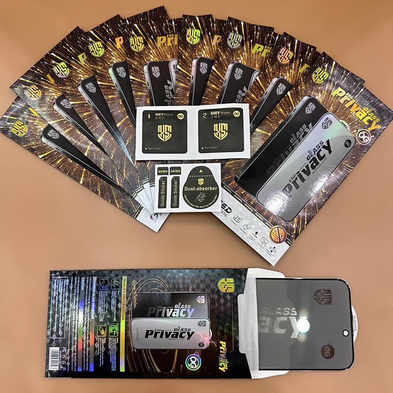 Privacy Full Cover Anti Spy Tempered Glass Screen Protector For iPhone 17 Air 16e 16 15 14 13 12 11 Pro Max 8 Samsung S21 FE S22 S23 Plus S24 Ultra S2