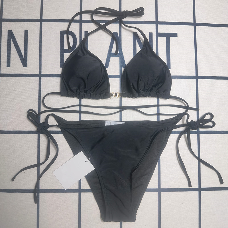 Women Sexy Bikinis Swimwear Luxury Printed Beach Bra Brief Set Padded Push Up Bathing Suit Summer Vcacation Pool Party Swimsuits