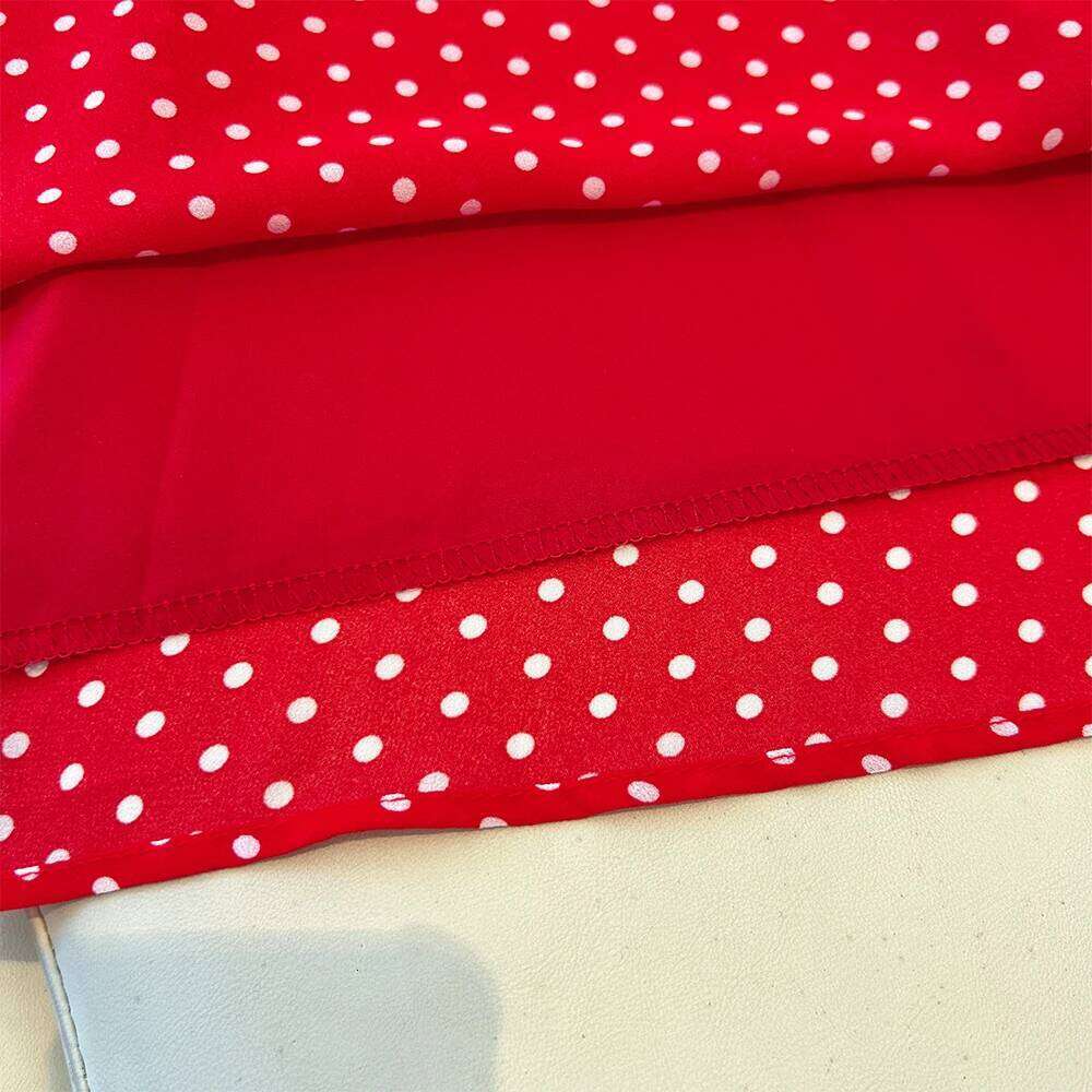 Summer Plus-Size Casual Strap Loose Comfortable Polka Dot Print Long Beach Dress 2025 New Women's Clothing Large