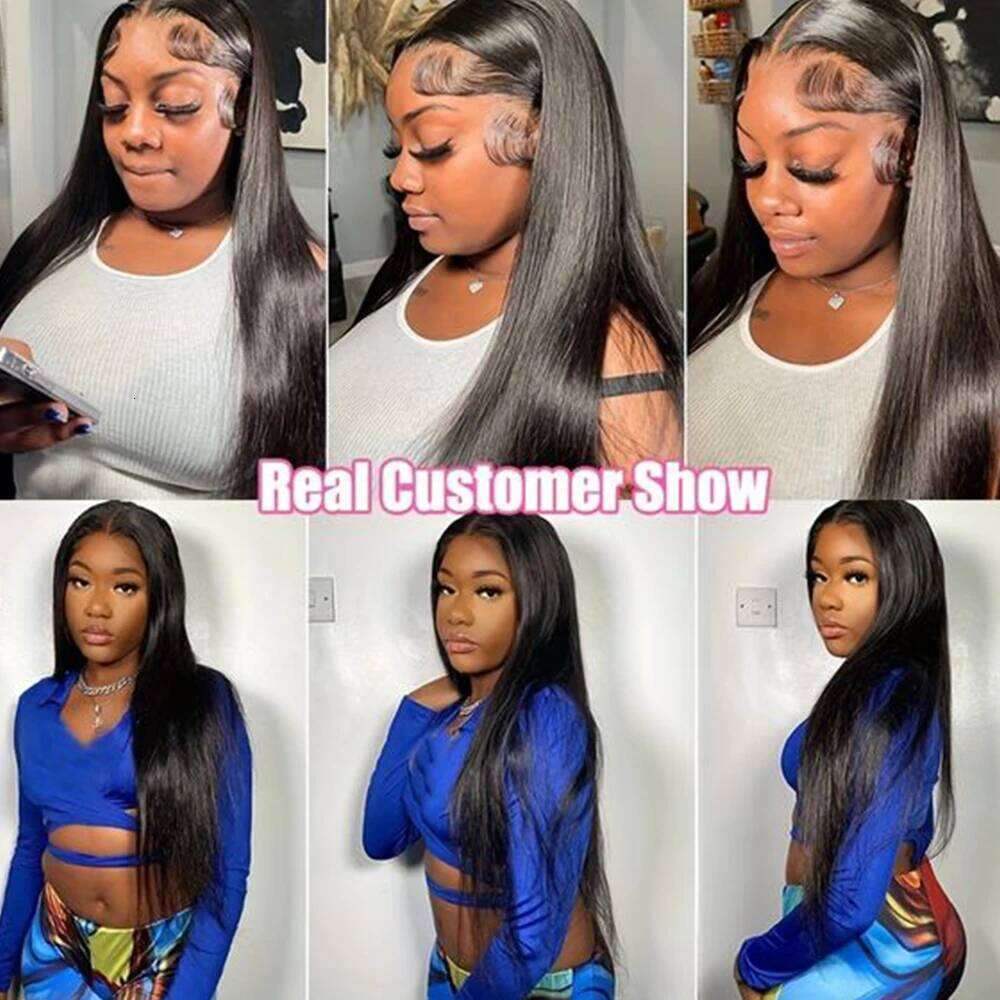 13x6 Hd Frontal Wig Lace Front Bone Straight Human Hair Wigs Moxika