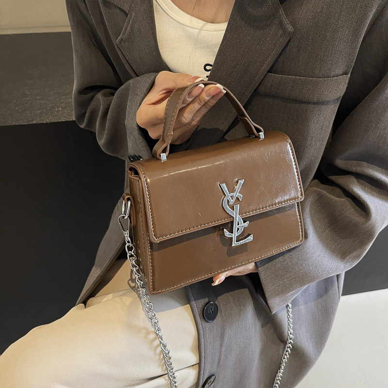 Designer bags, high-end women's small bags, 2025 trendy, French chain single-shoulder bags, internet-famous crossbody bags, small square bags, Fr