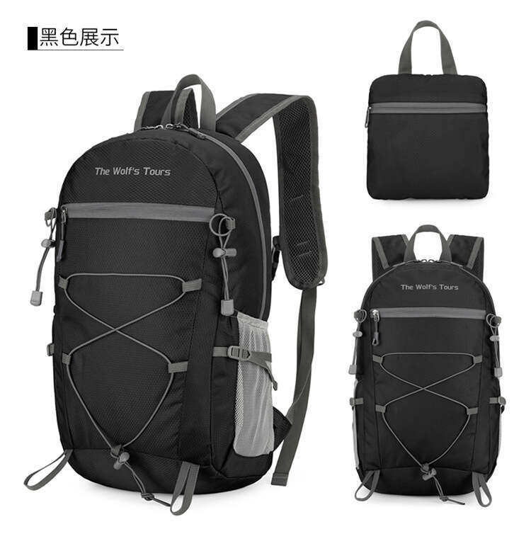 Multifunctional Folding Outdoor Lightweight Travel Backpack Large Capacity Student School Casual Sports Hiking Bag