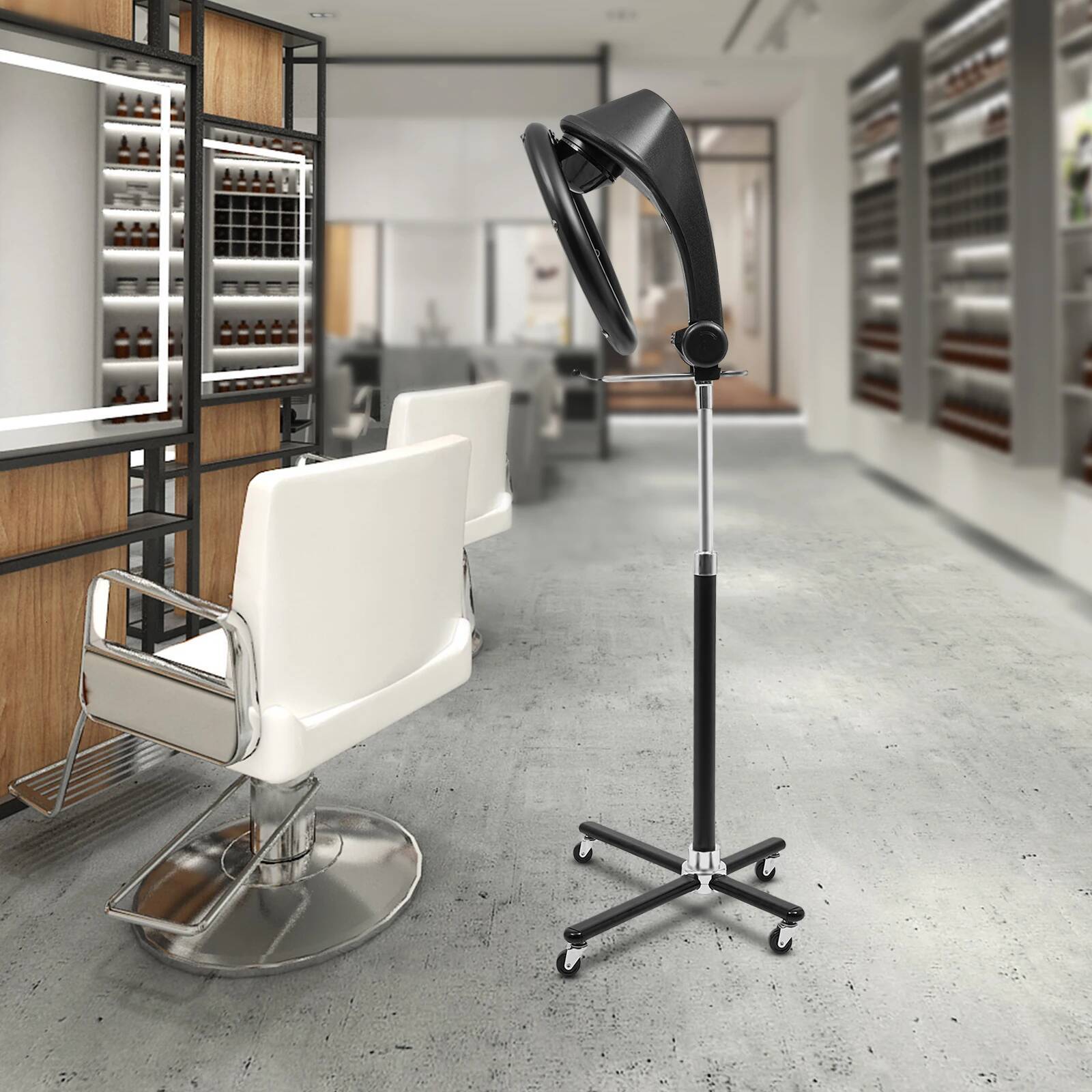 1000W Standing Professional Processor Height Adjustable 360° Hair Dryer with Wheels Multi-Functional