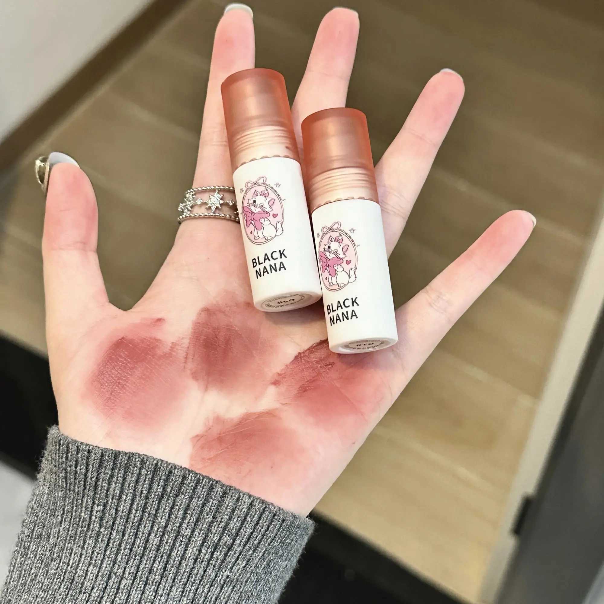 Pink Mist Lip Mud Matte Velvet Lip Gloss Long-lasting Non-drying Nude Peach Lip Glaze Mousse Gray Pink Lipstick Korean Makeup XJ250623