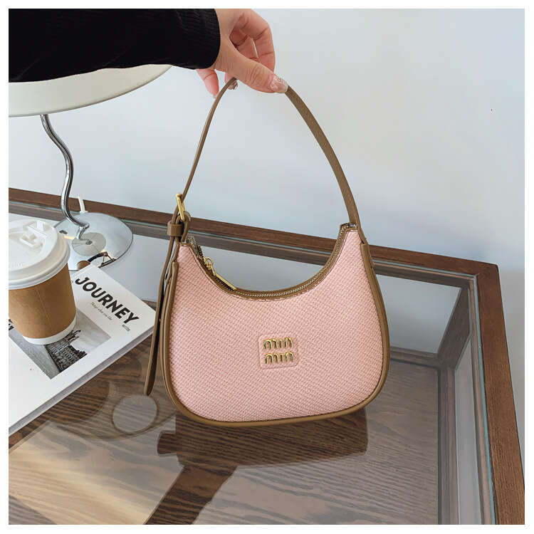 Underarm for Women 2025 New Fashion Versatile Shoulder Crossbody Korean Style Casual Handbag Baguette Bag