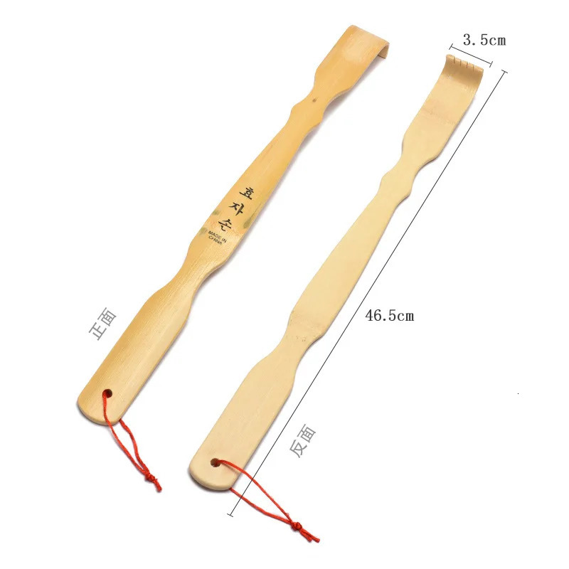 Durable Bamboo Massager Back Scratcher Wooden Body Roller Stick Backscratcher Wooden Scratching Backscratcher Massager 250619
