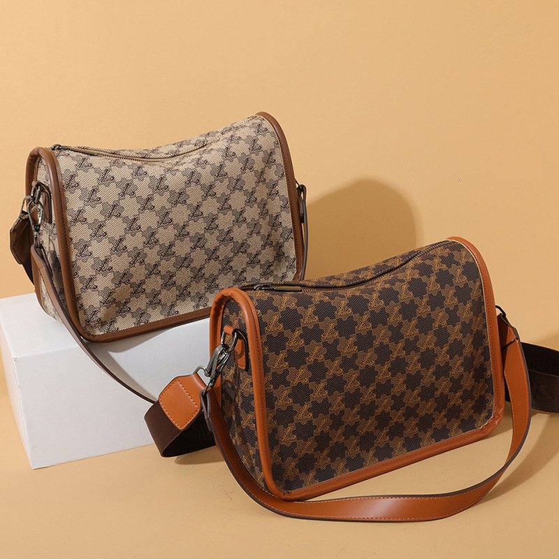 Free Shipping Designer Bag Tote Bag For Women, Vintage Shoulder Bag, 2025 New Fashion Commuter Bag, Versatile Boston Luxury Bag Crossbody Bag