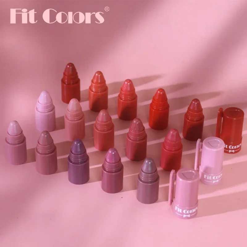 5 Colors in 1 Lipstick Crayon Set Matte Lipstick Pencil Kit Combo Velvet Red Lip Tint Non-stick Cup Multicolor Lipstick MakeupXJ250623