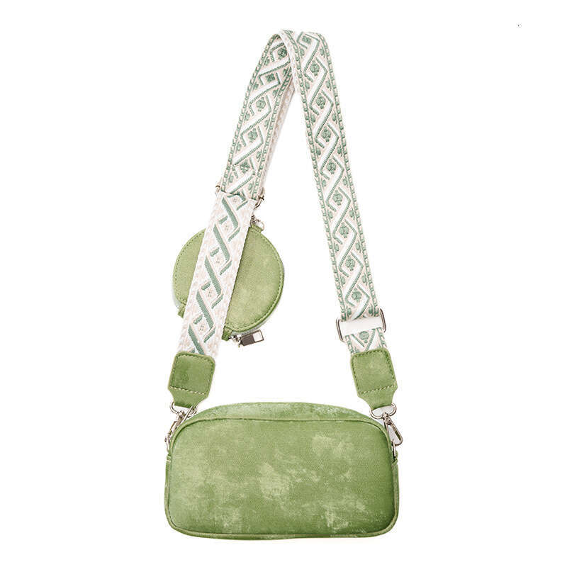 2024 New Dopamine Candy Color Women's Single Shoulder Crossbody Wide Strap Mother Multifunctional Phone Bag