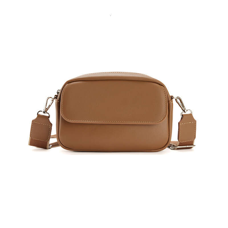 2025 New Square Women's Single Shoulder Crossbody Small Multifunctional Phone Bag with Wide Strap