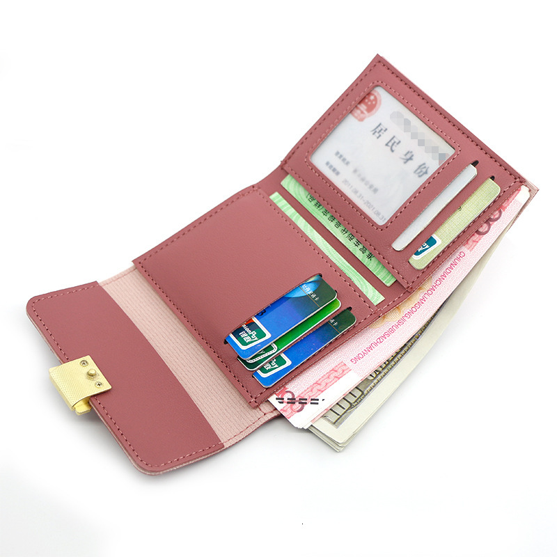 Free Shipping 2025 New Designer Bag New Women's Wallet Fashion Casual Women's Short 70% Off Wallet Coin Purse Clutch Card Holder Women'