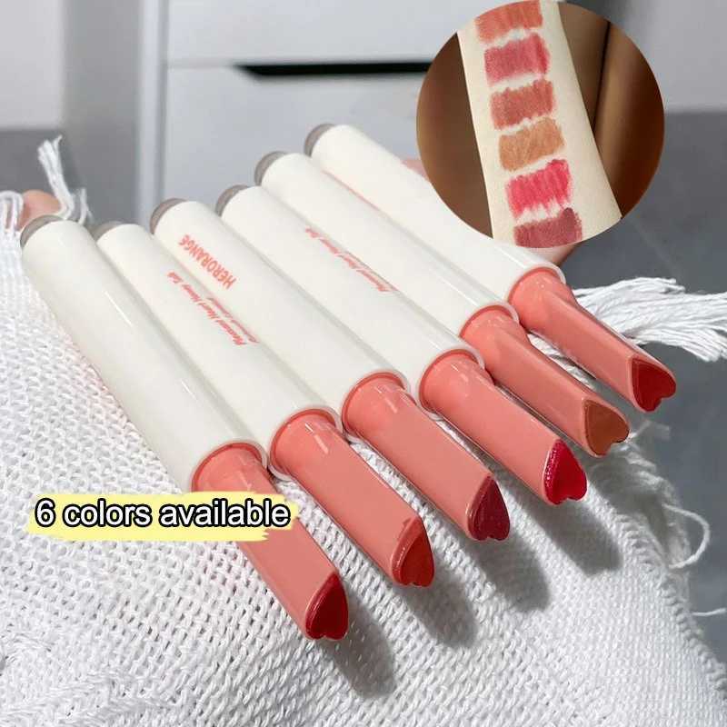 New Mirror Glass Solid Lip Glaze Water Light Heart Shape Lipstick Pen Clear Oil Jelly Lip Gloss Korean Tint Makeup Girl Cosmetic XJ250623