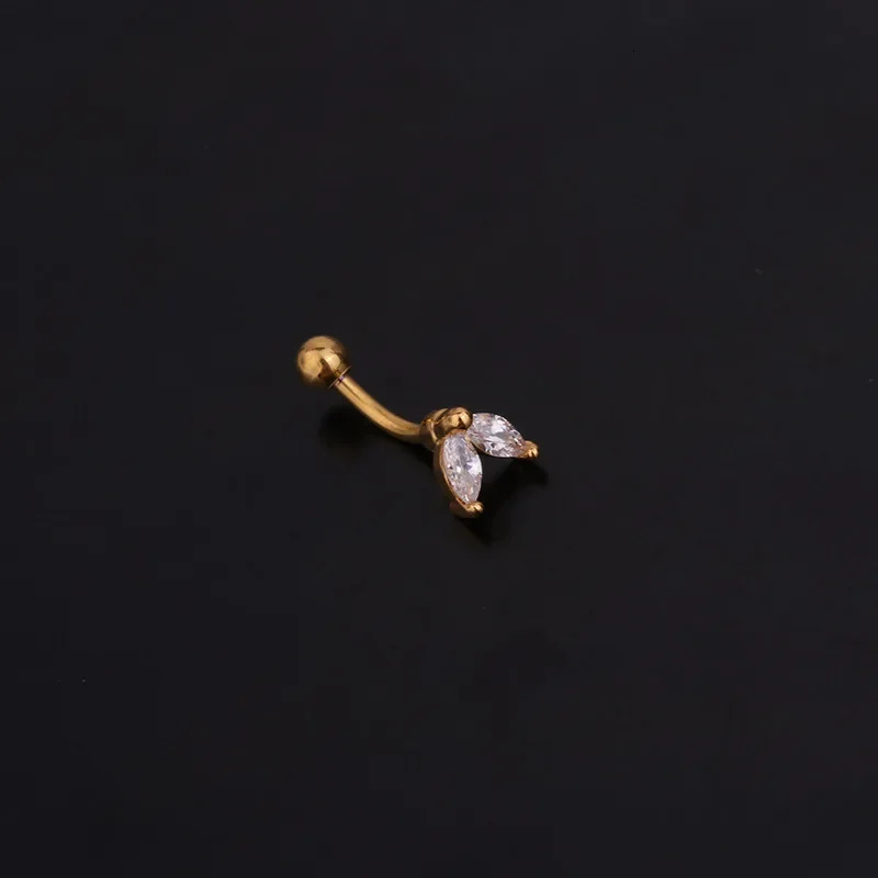 1PC 16G Flower Stainless Steel IBall Eyebrow Piercing Curved Barbell Lip Ring Snug Daith Helix Rook Earring 250613