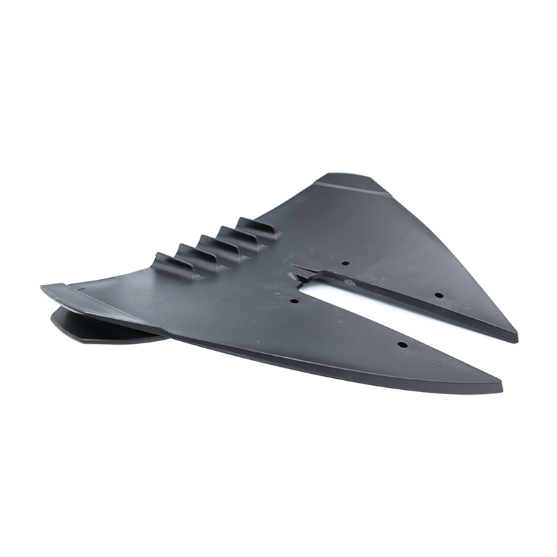 Marine hydrofoil stabilizer with hydrofoil blades suitable for engines ranging from 8 horsepower to 40 horsepower