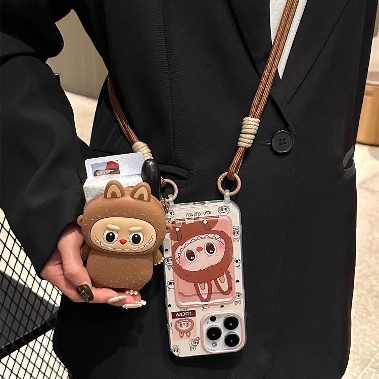 Fun cartoon rag bag for Apple 16ProMax mobile phone case iPhone15 new 13/14/12