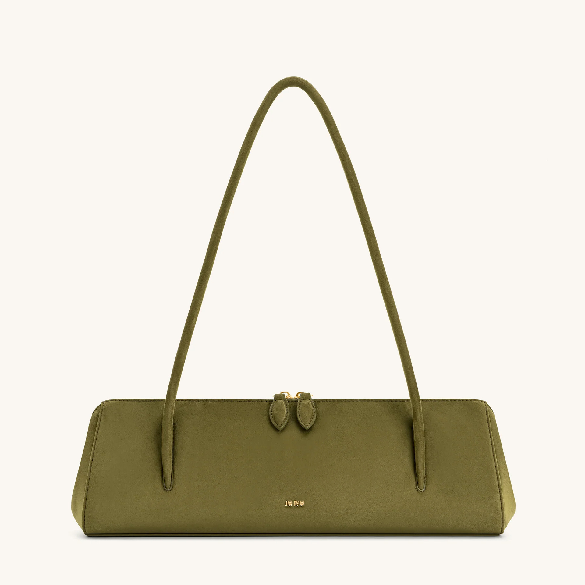 DHAL JWpei Baguette 25 New Niche Design French designer bags Sausage Suede Nubuck Single Shoulder Underarm Bag for Women