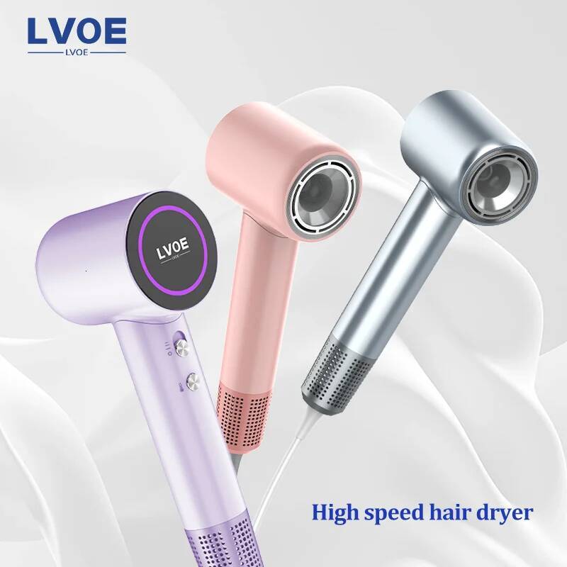1600W Speed Smart Leafless Home Hairdryers Fast Drying High Power Low Noise Negative Ionic Hair Shop Blow Dryer