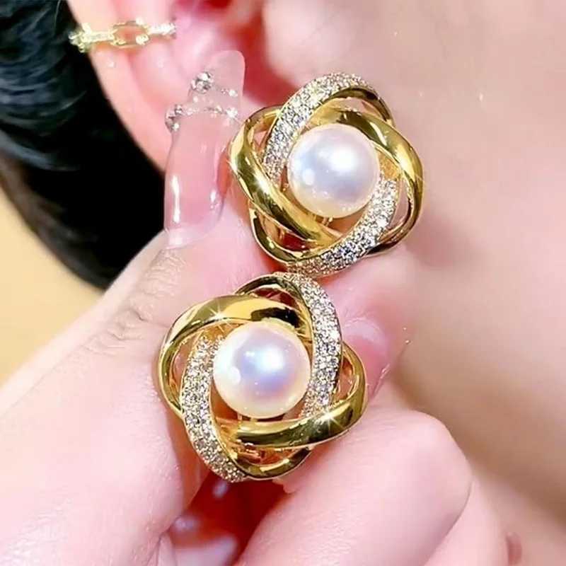 New Exquisite Luxury Zircon Flower Tassel Earrings For Women Personality Fashion Earrings Wedding Party Jewelry Christmas Gifts XJ250623