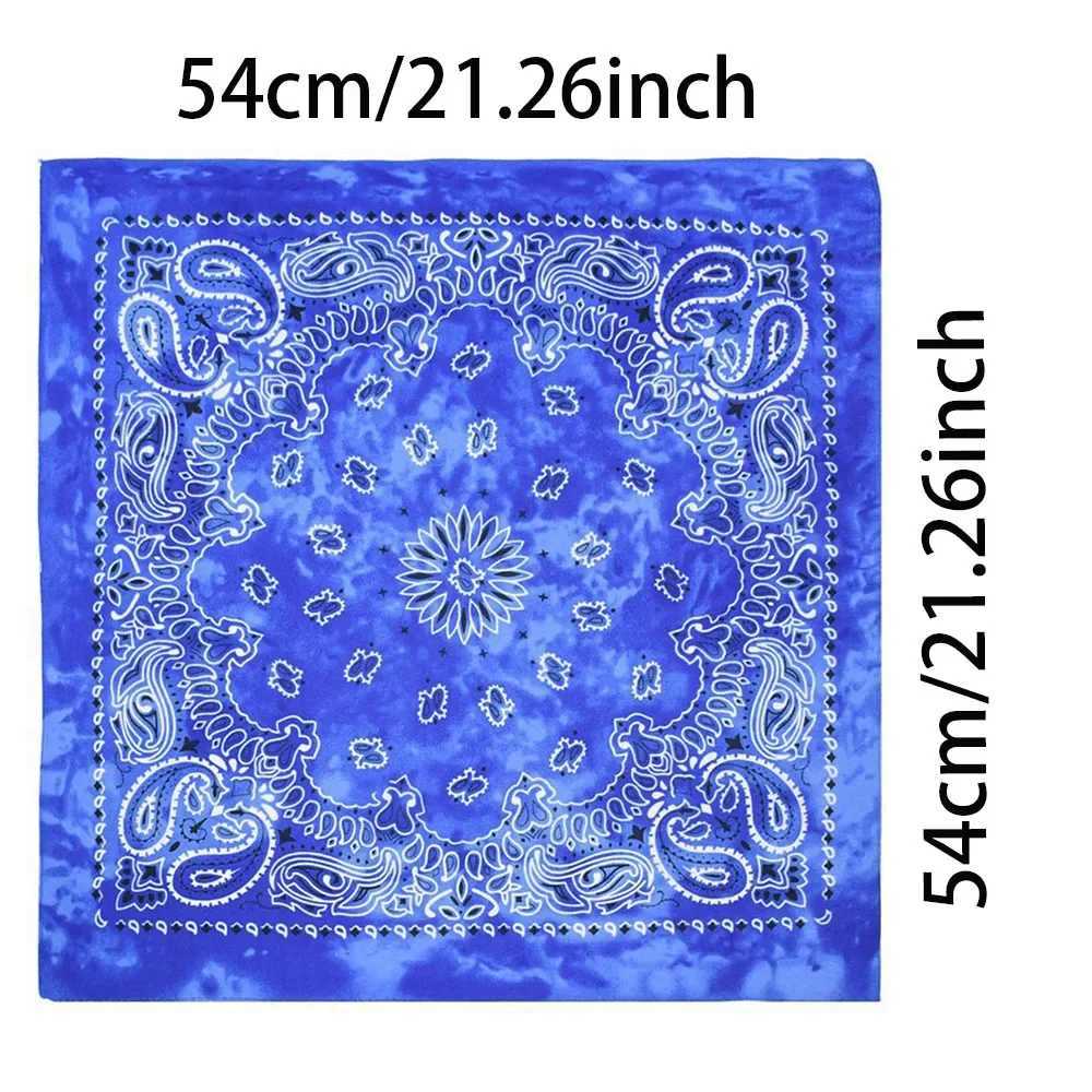 Hip Hop Bandana 10 Styles Man Women Fashion Outdoor Headbands Hair Band Wrist Wraps Hair Scarves High Quality Hair Accessories M250623