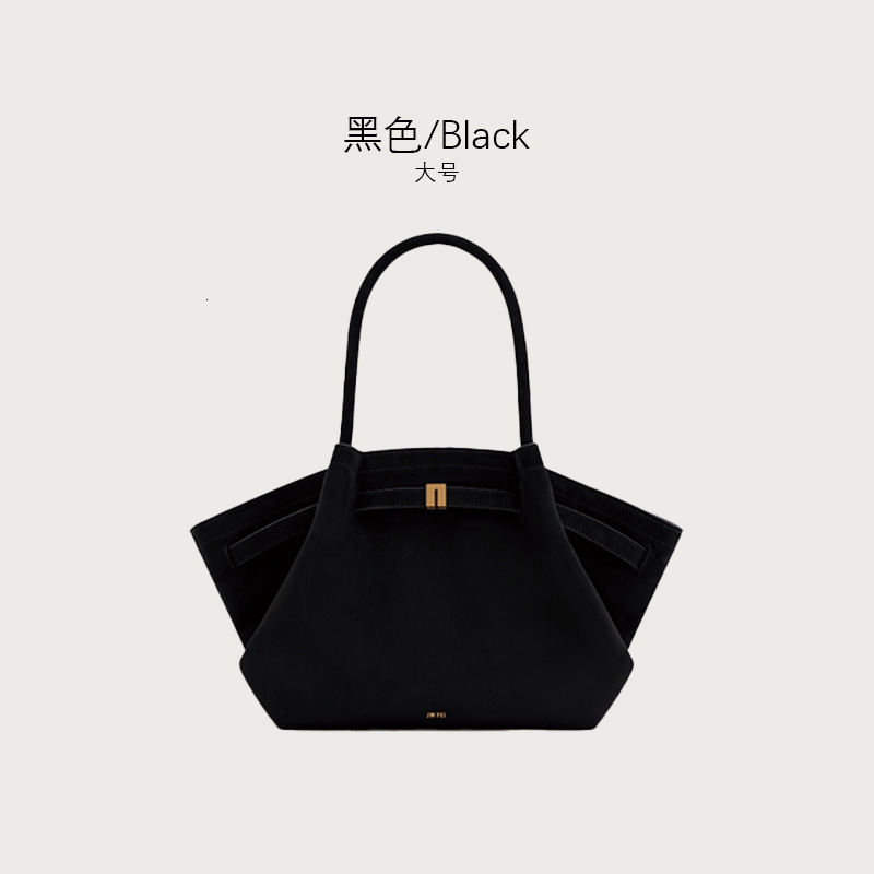 DHAL JWpei Tote 2024 Autumn Winter New High-end Suede designer bags Commuter Large Capacity Handbag Shoulder Dumpling Bag