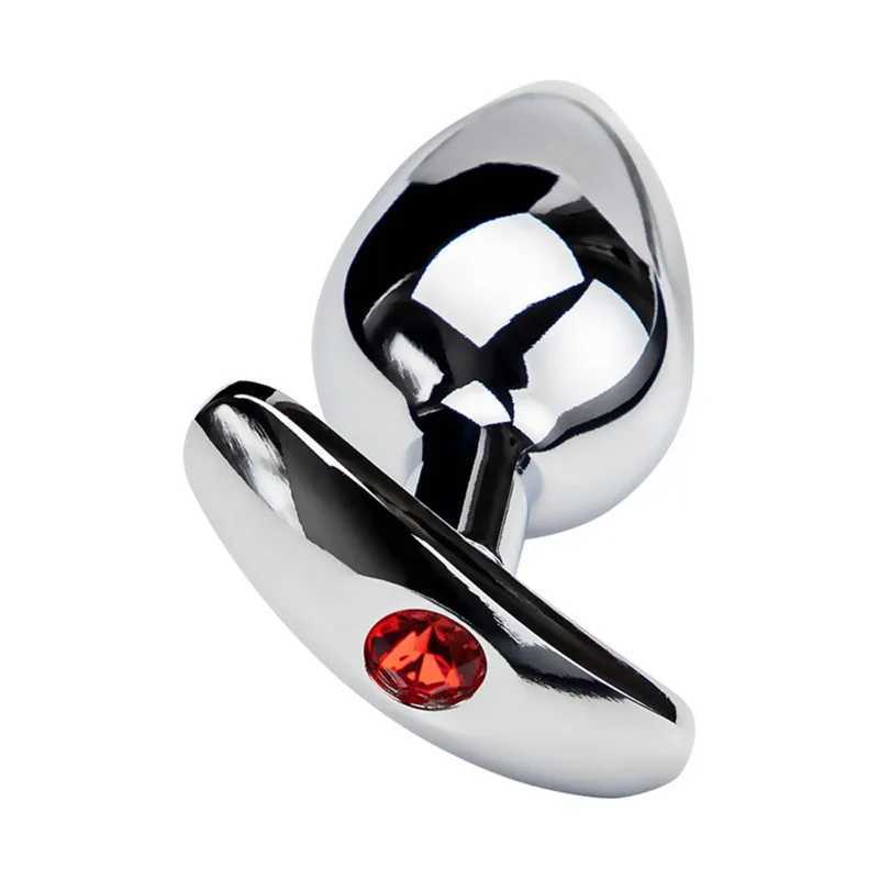Metal Anal Butt Plug for Sex Toys Annal Extreme Crystal But Buttplug Woman Prostate Massager Stimulator Sexy Adult Toys for Men Gay W250624