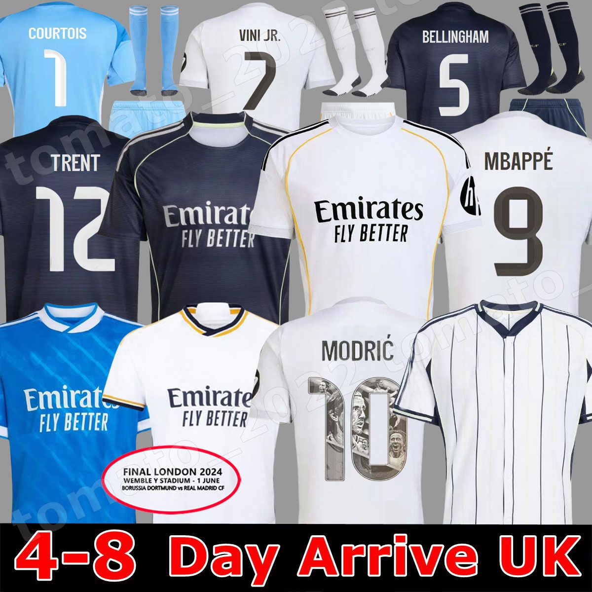 2024 2025 2026 soccer jerseys 25 26 Real 4Th MadriDS football shirt TRENT Mbappe MODRIC VALVERDE Fourth camiseta men kids uniforms VINI JR BELLINGHAM ARDA GULER