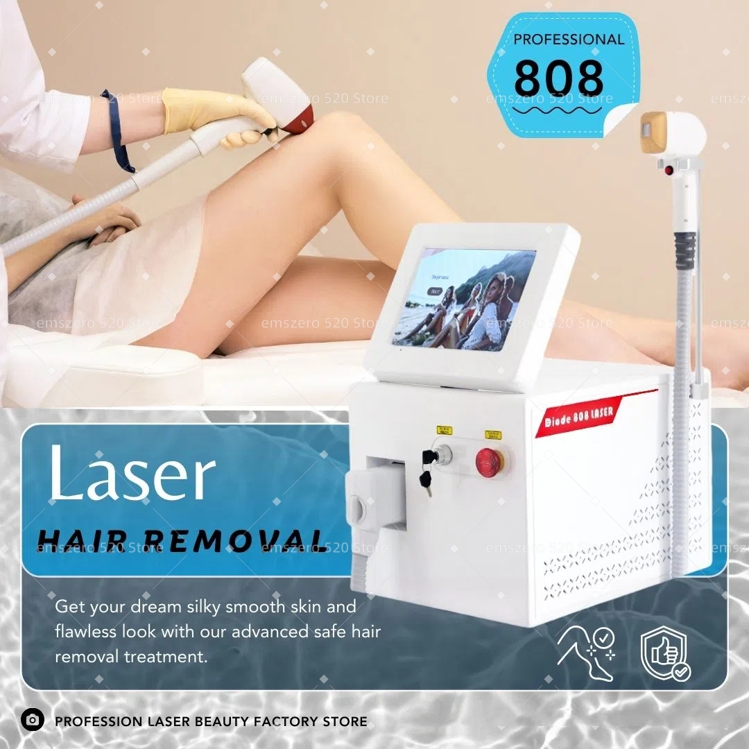 Factory Price High Power Laser Ice Platinum Triple Wavelength 755 808 1064 Ice Diode Laser effective Hair Removal Machine