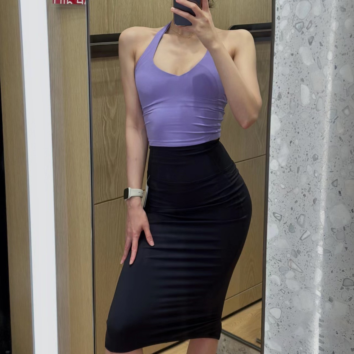 S Series Bodycon Nude Feel Slim High Waist Slimming Workplace Women's Half Skirt Summer