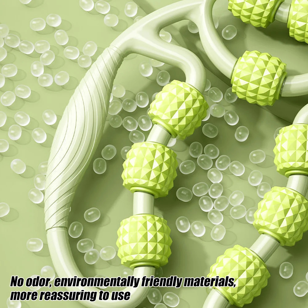 Massage Roller for Neck Thigh Calf and Leg Personal Muscle Handheld Deep Tissue Trigger Point Foam Myofacial Tools Pro Recovery 250619