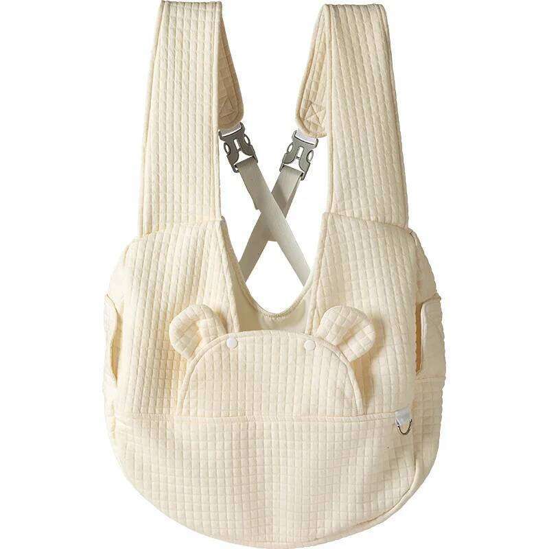 Pet Outdoor Simple Cross Chest Portable Cat Bag, Large Capacity Adjustable Small Backpack, Dog Accessories