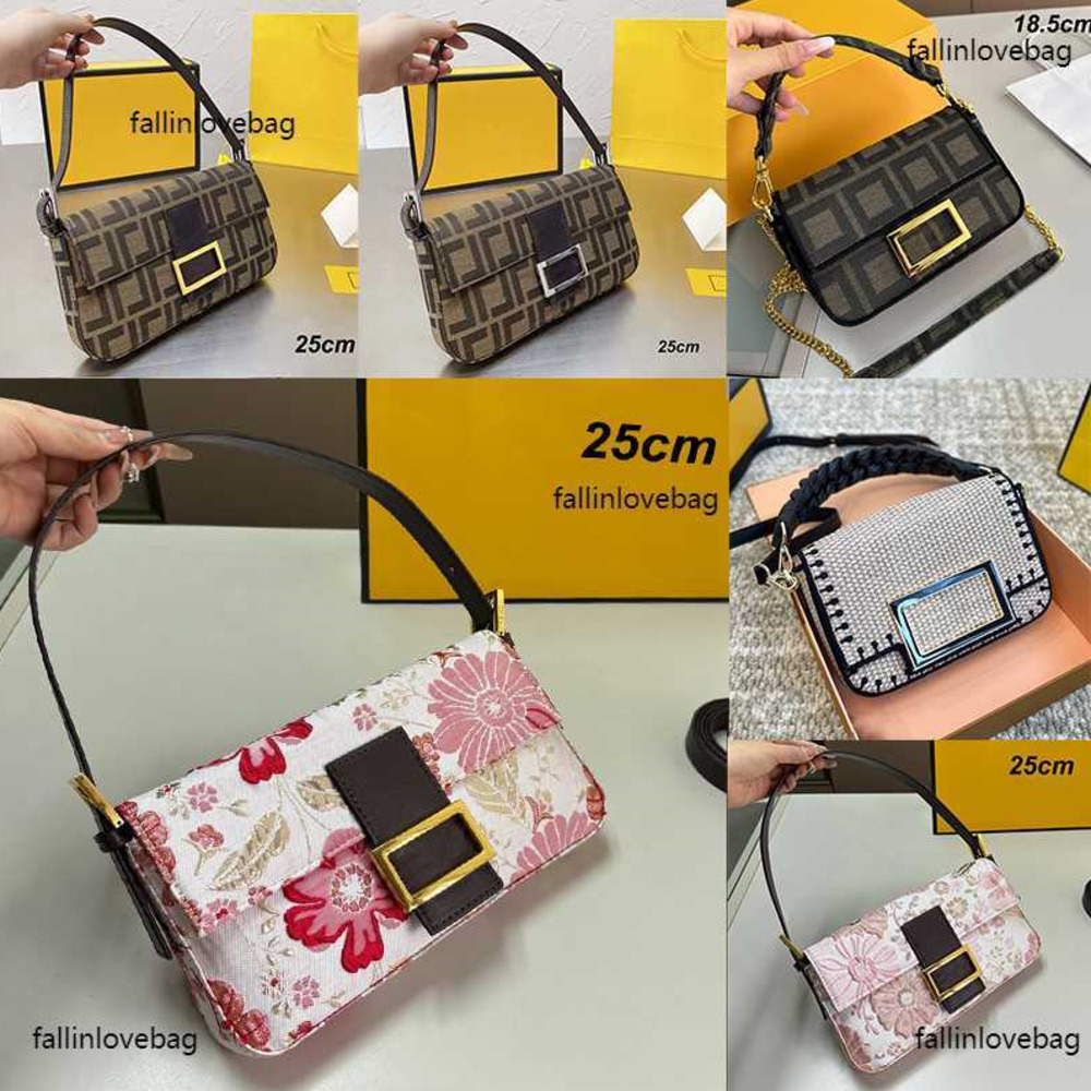 10A Shoulder Bags Designer Cherry blossom baguette Bags Fashion Women Crossbody Vintage Change purse Canvas Messenger Bag Underarm Handbag coin Purse Wallet mini8