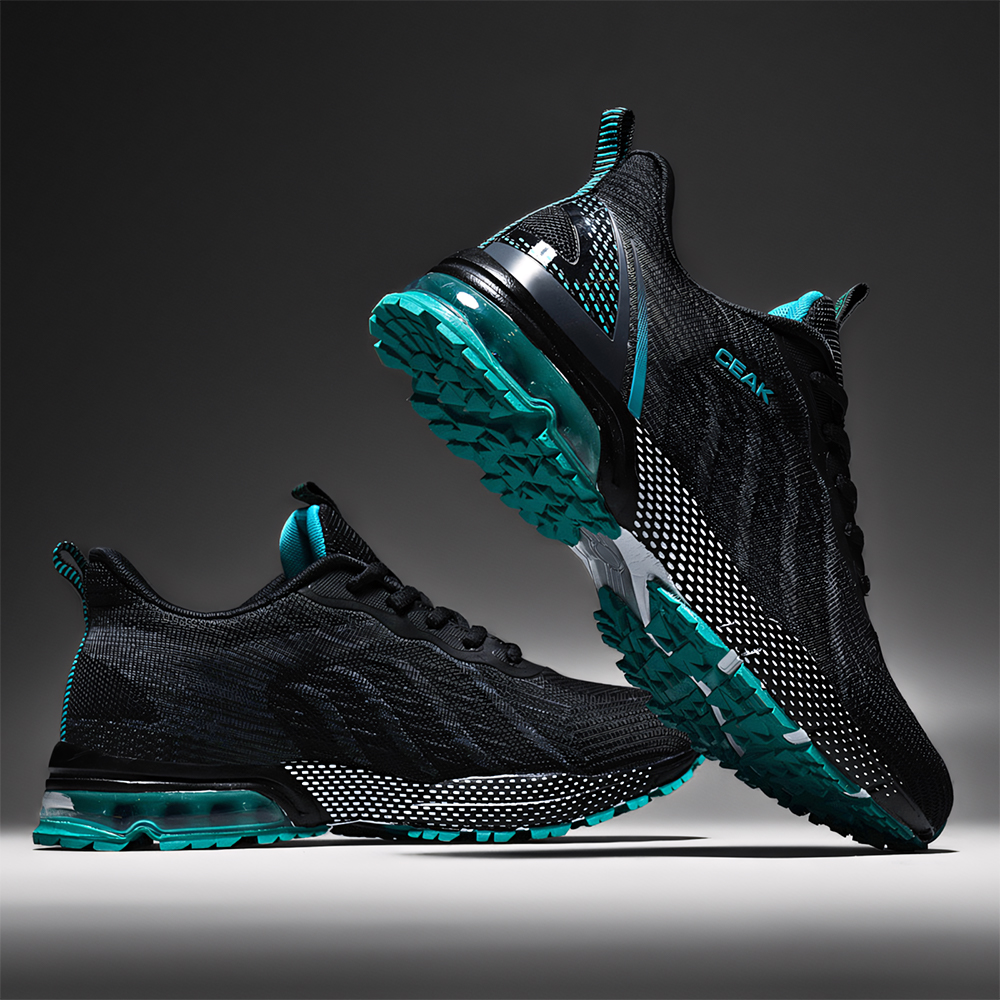 5029-Men's Basketball SneakersMen's ShoesAir Cushion Shoes, Non-slip Flying Woven Popular Sneakers, Mesh Breathable Running Basketball Shoes