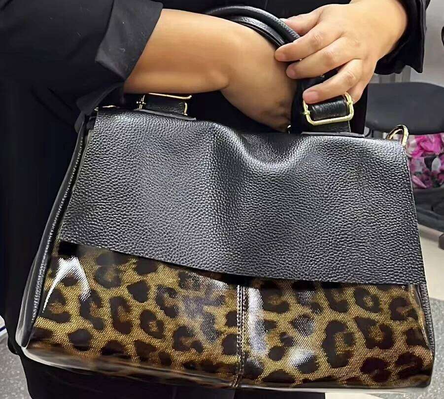 Luxury Designer bags 2025 Fashion Leopard Women Handbags Genuine Ladies Shoulder Bags Female Brand Real Natural Leather Crossbody Bag
