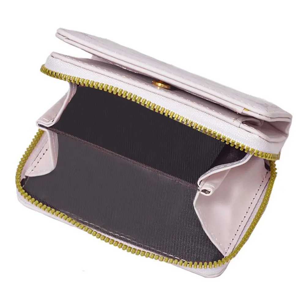 Cute PU Leather Coin Purse Waterproof Card Wallets Change Organizer for Students XJ250624