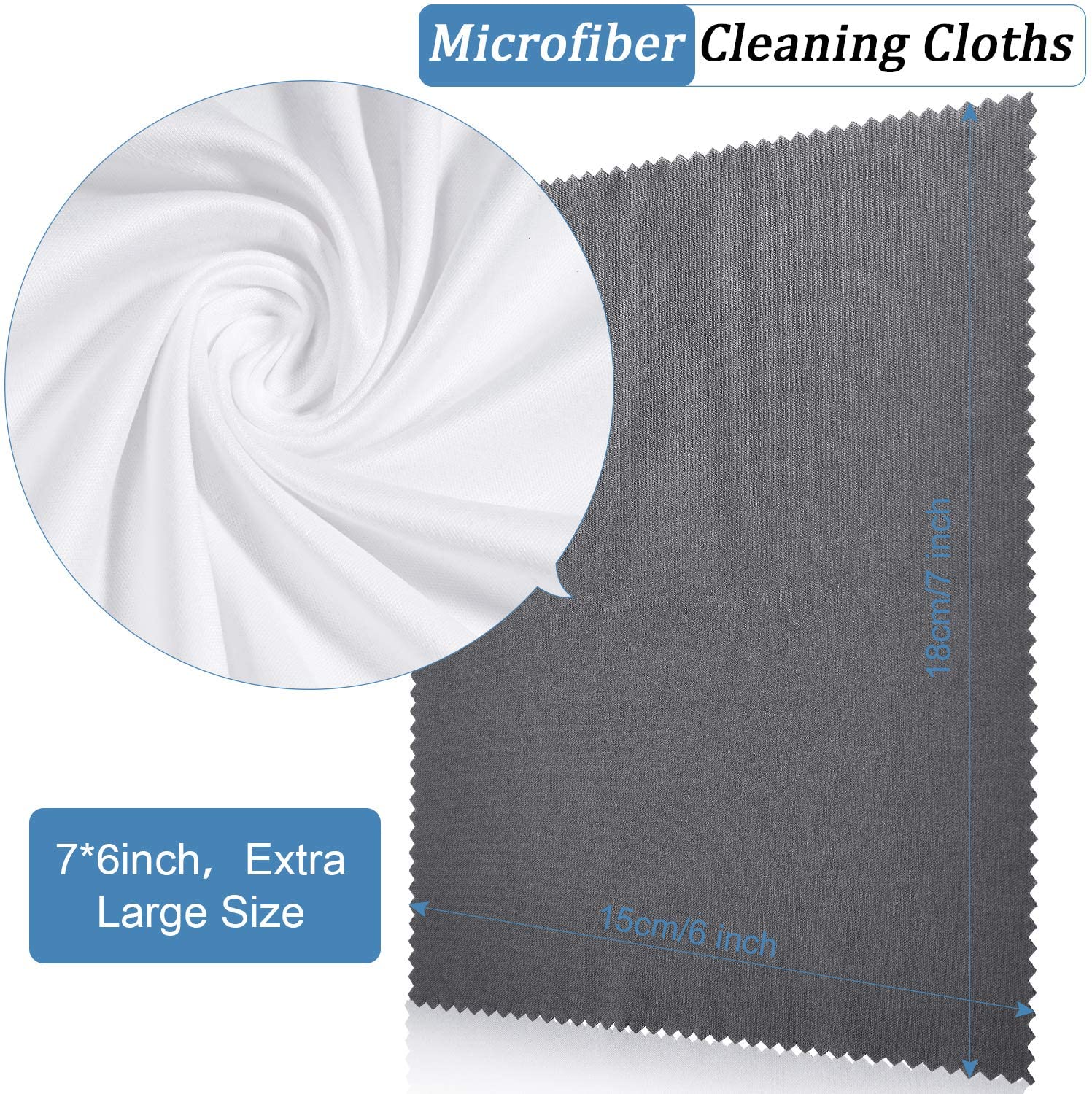 Microfiber Lens Cleaner Cloth for Sunglasses and Eyeglasses Accessory for Eyeglasses Care Products