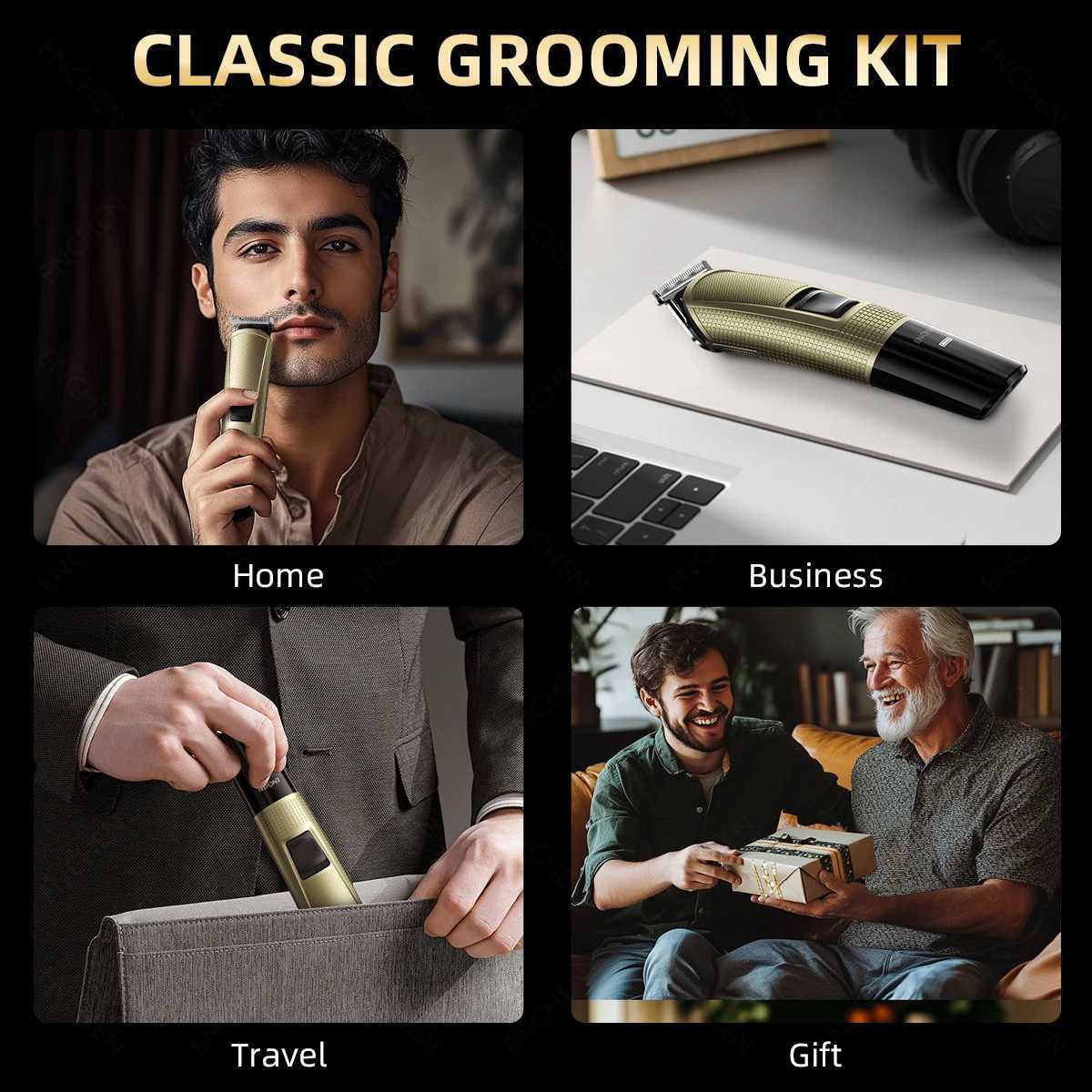 ENCHEN Beardo 3 Hair Trimmer Groom Kit For Beard Trimming And Body Grooming With Type-C Charging And Indicator LightXJ250624