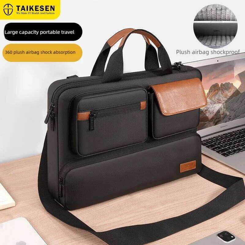 Laptop Sleeve Bag For Book Air Pro M3 4 13.3 14 15.6 16Inch Notebook Pouch Shockproof Computer Briefcase Business Travel Case
