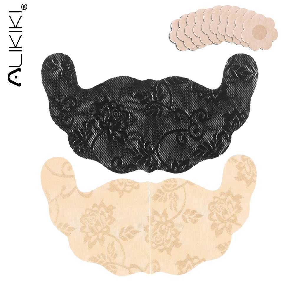 10 Pairs U Shape Adhesive Nipple Cover Invisible Breast Lift Pasties Push Up Boob Tape Disposable Chest StickerW250624