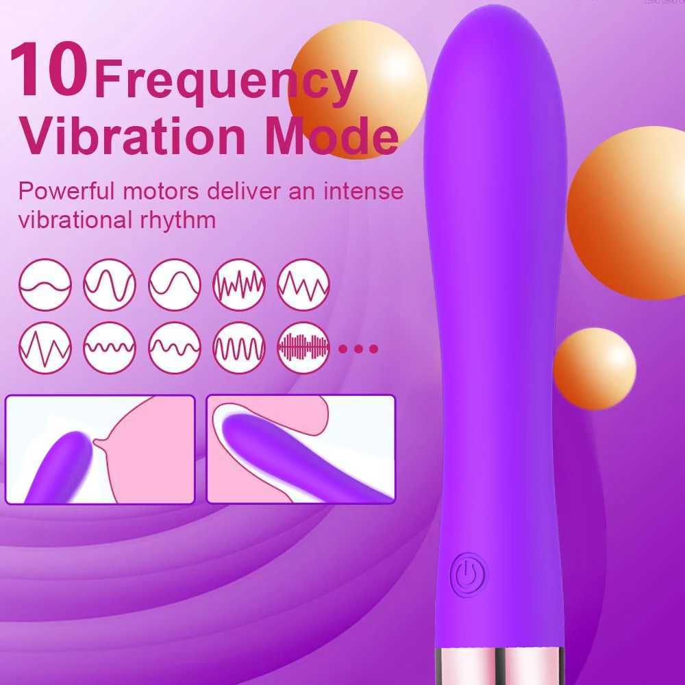 Powerful Dildo Vibrator for Women G-Spot Clitoris Stimulator Vagina Massager 10 Mode Vibrator Anal Dildo Sex Toys for Adults 18+ W250624