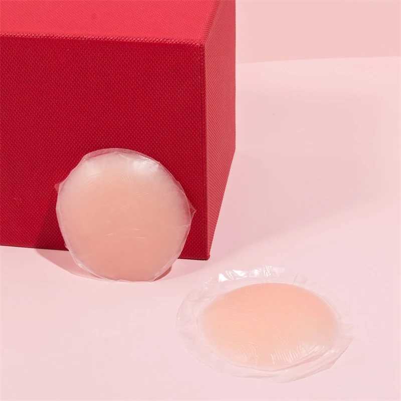Reusable Women Breast Petals Nipple Cover Invisible Petal Adhesive Strapless Backless Lift Bra Pad Skin For Party Wedding Dress W250624
