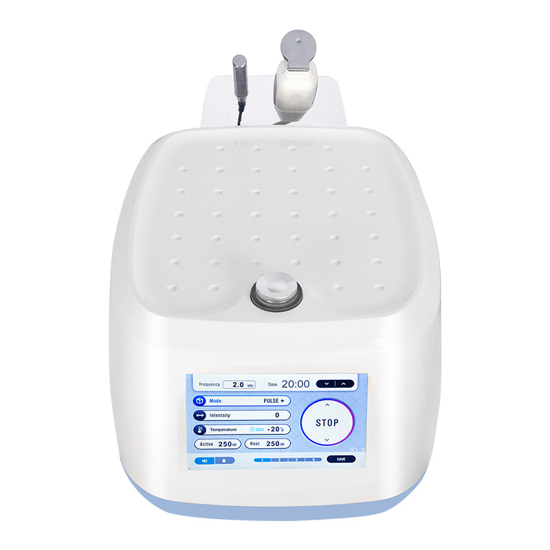 Portable Acool Cryo Hot And Cool Electroporation Machine With Ems No Needle Mesotherapy Skin Anti Aging Face Lift Machine
