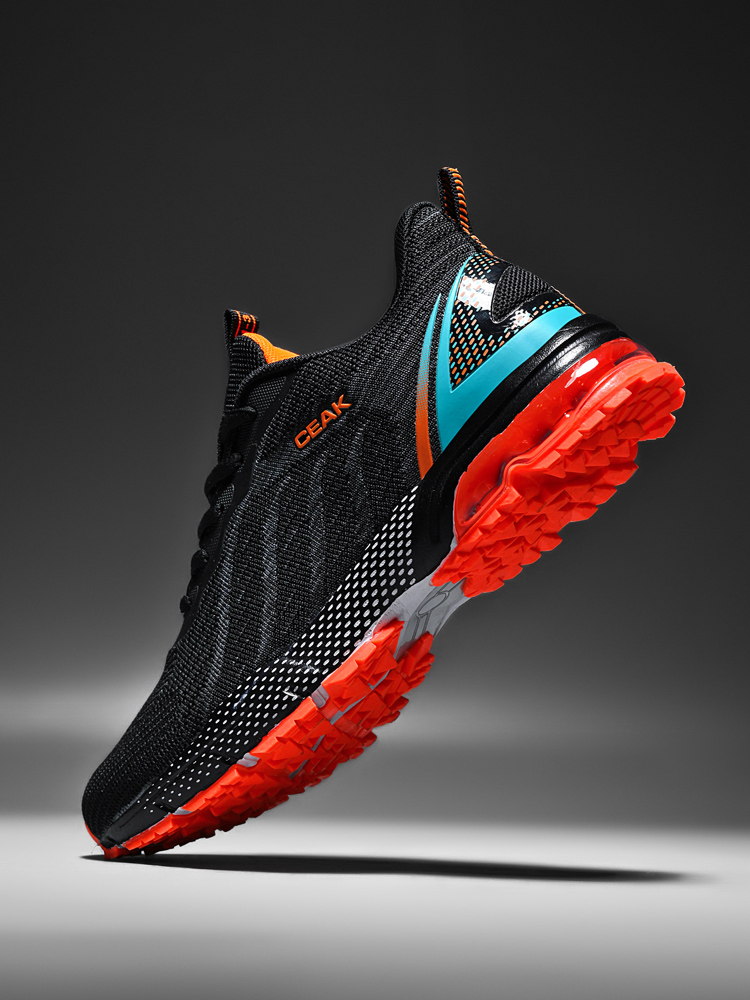 5029-Boys' Athleisure ShoesMen's ShoesPlus-Size Air Cushion Shoes, Flying Weaving Cross-border Popular Sneakers, Mesh Breathable Running Bas