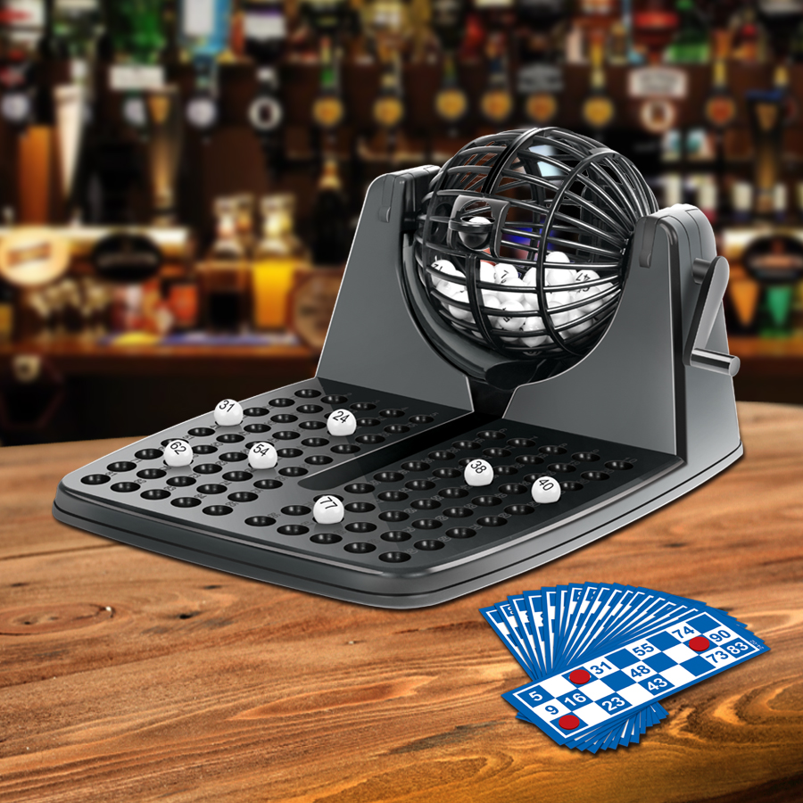 Interactive Union Lotto Bingo Machine for Fun Family Play