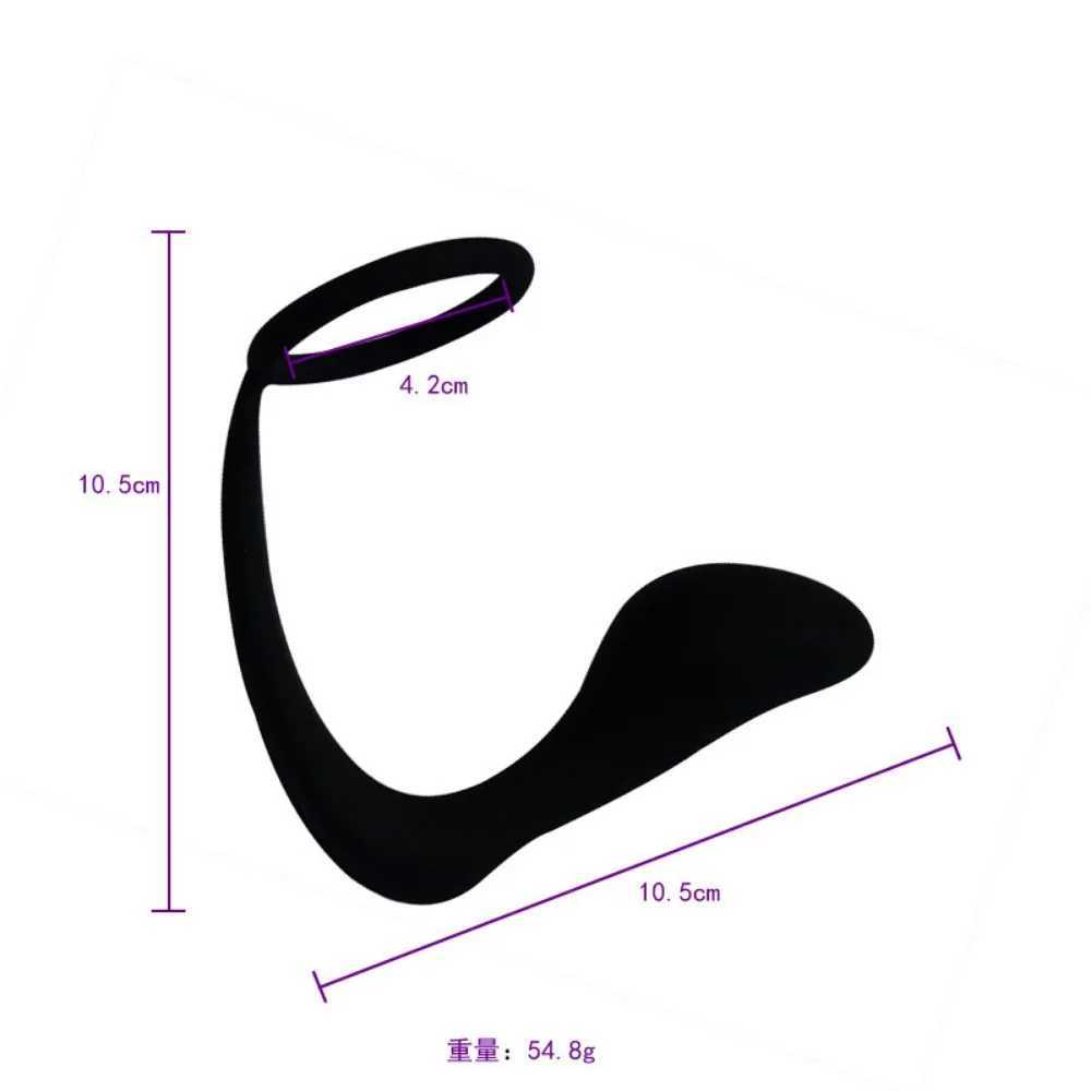 Anal Plug Male Prostate Massager Cock Ring Anal Plug Dildo G-spot Butt Plug Adult Anus Sex Toy Anal for Woman Man Gay Sex Shop W250624