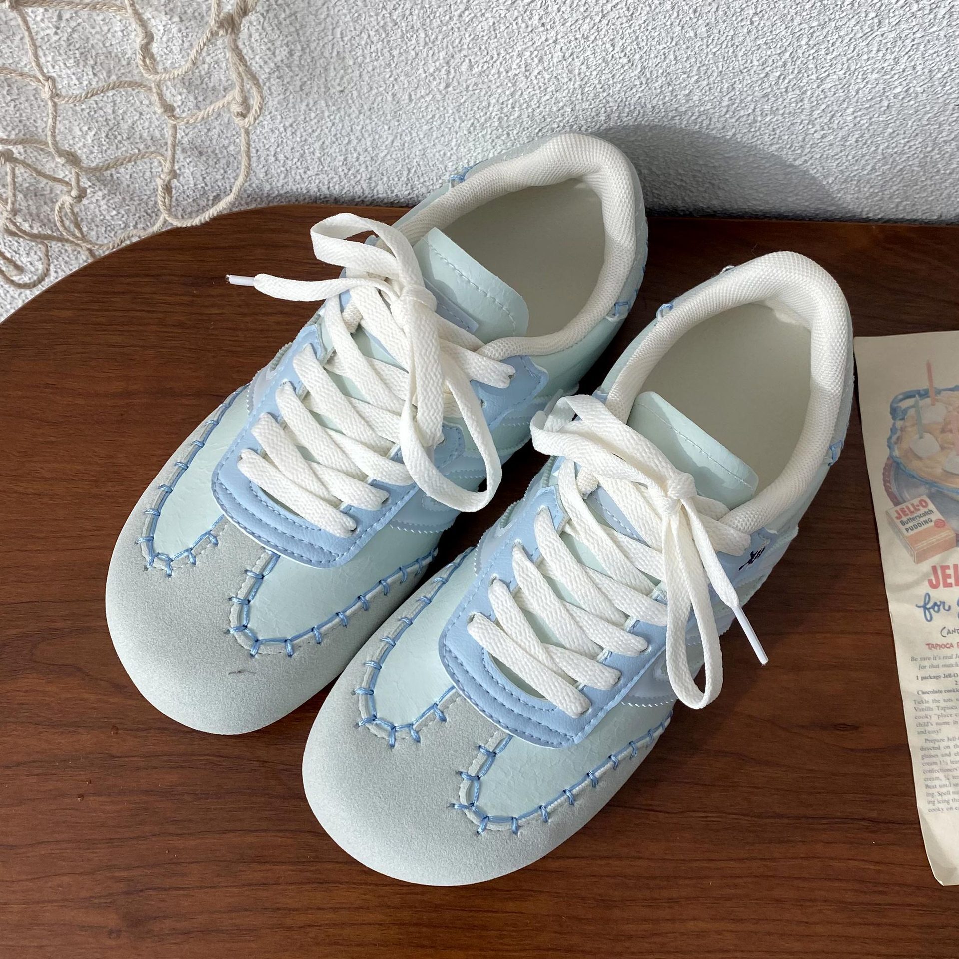 Designer casual shoes 2025 Color-Block Spring and Autumn German Training for Women, White Sneakers, Niche Casual Sports Shoes