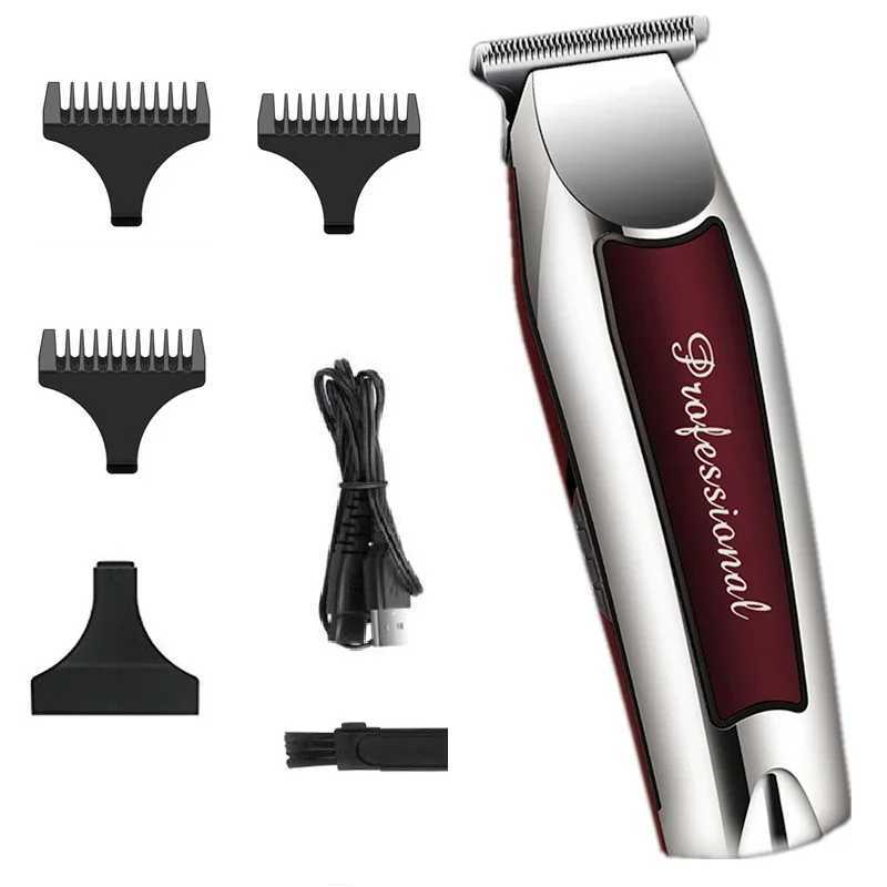 Rechargeable Cordless Hair Trimmer for Men Professional Beard Electric Hair Clipper Edge Facial Body Hair Cutting Machine XJ250624