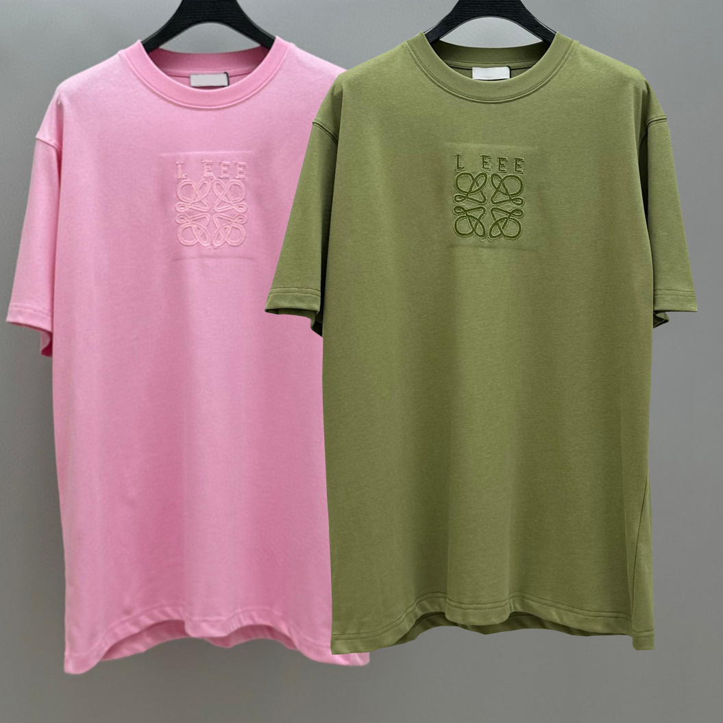 Designer T -Shirt mens t shirt oversized shirt designer tshirt Men's Women's wear short sleeve Fashion senior pure cotton high quality casual sports tee US size pink