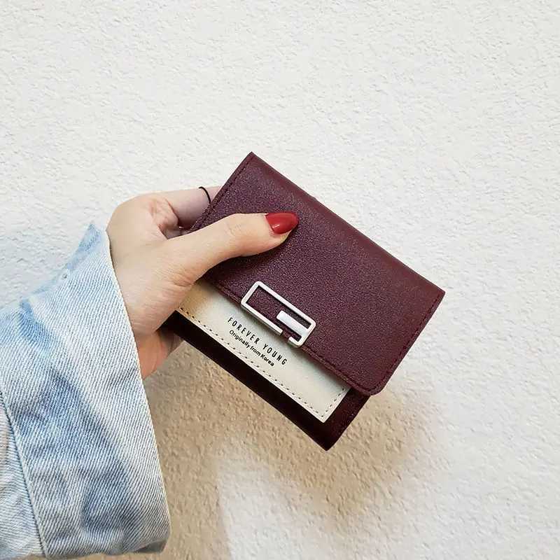 Womens Wallet Short Women Coin Purse Wallets For Woman Card Holder Small Ladies Wallet Female Hasp Mini Cluh For Girl XJ250624