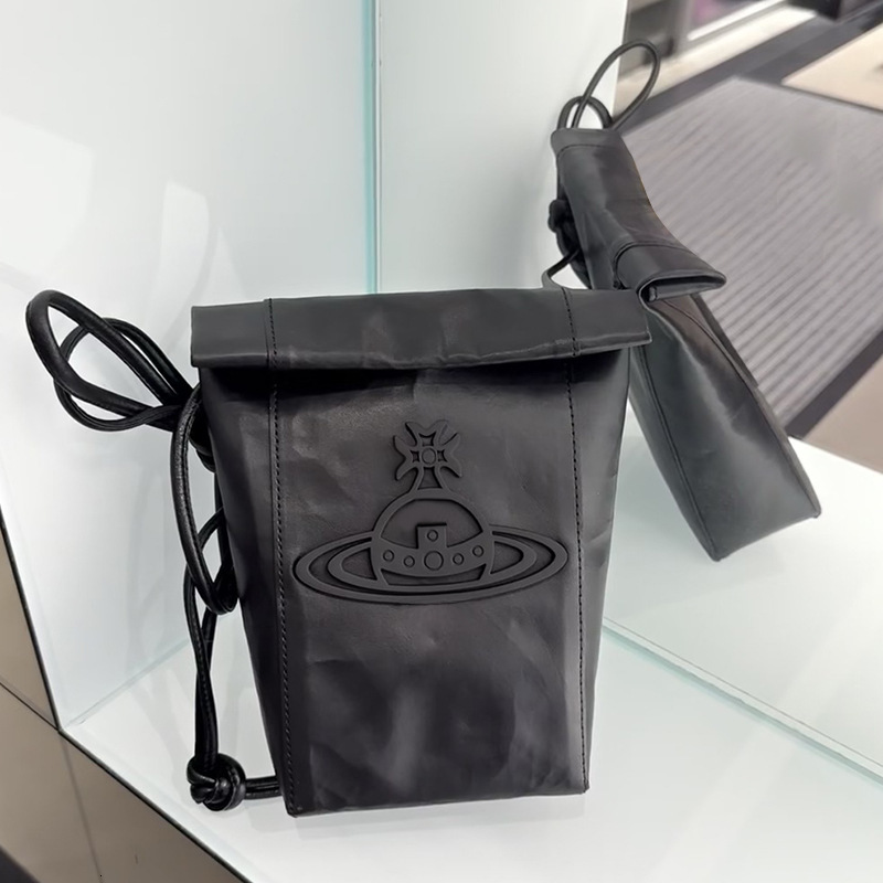 Free shipping designer bag 2025 Spring Summer New Casual Versatile Simple Dark Planet Phone Bag Shoulder Bag Crossbody Bag Small Personality Trend